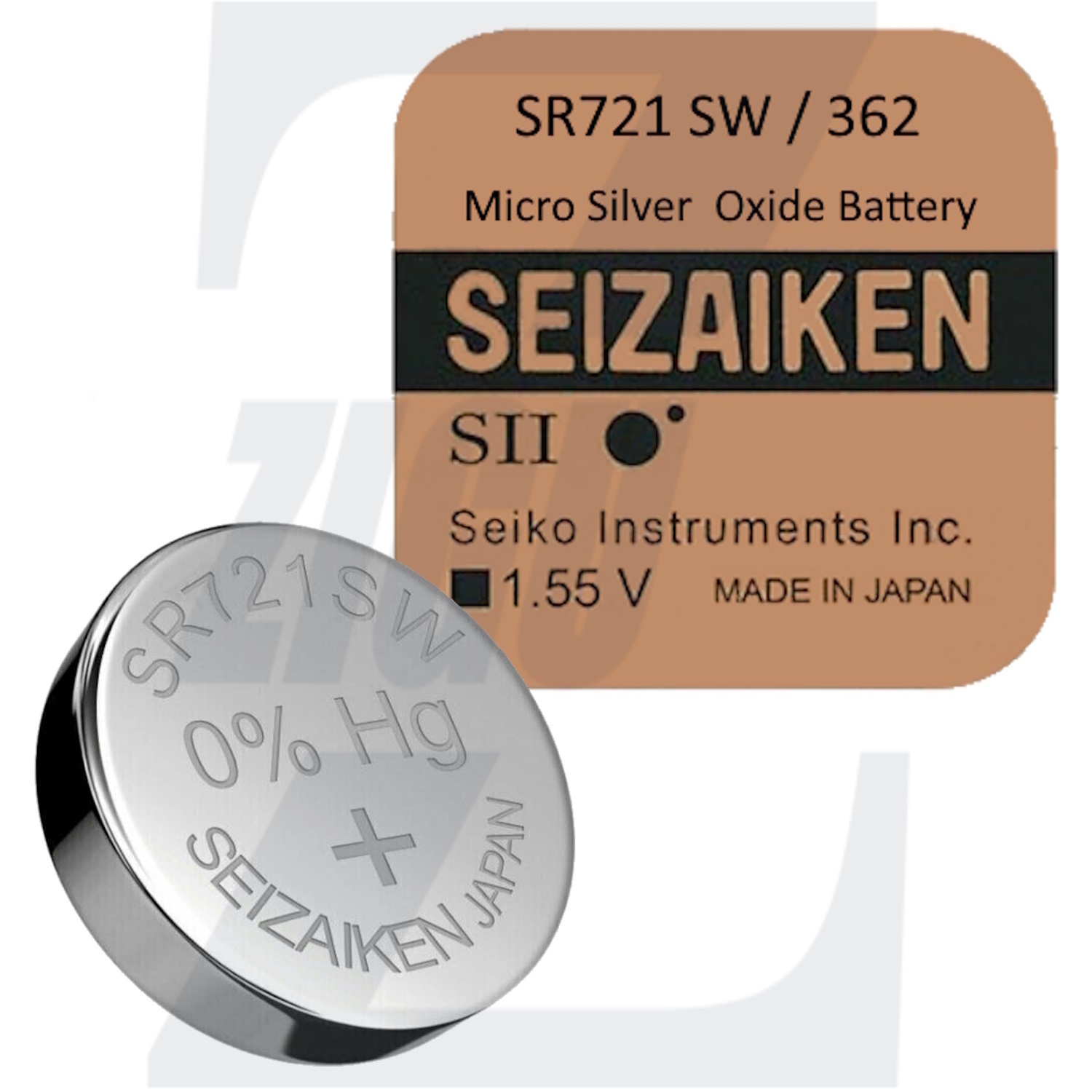 باتری ساعتی Seizaiken SR721 SW 362