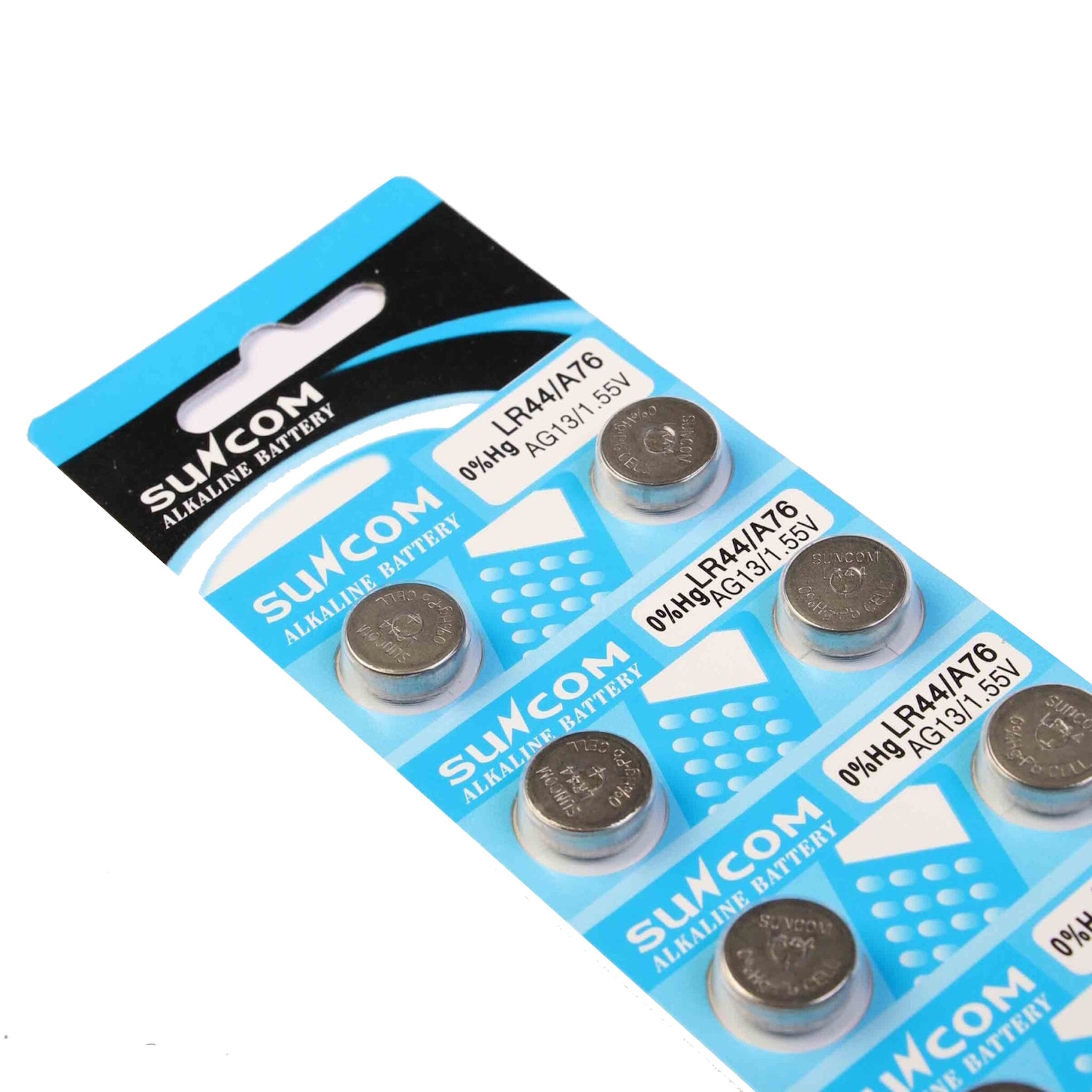  باتری ساعت سانکام AG13 LR44 بسته ده عددی 