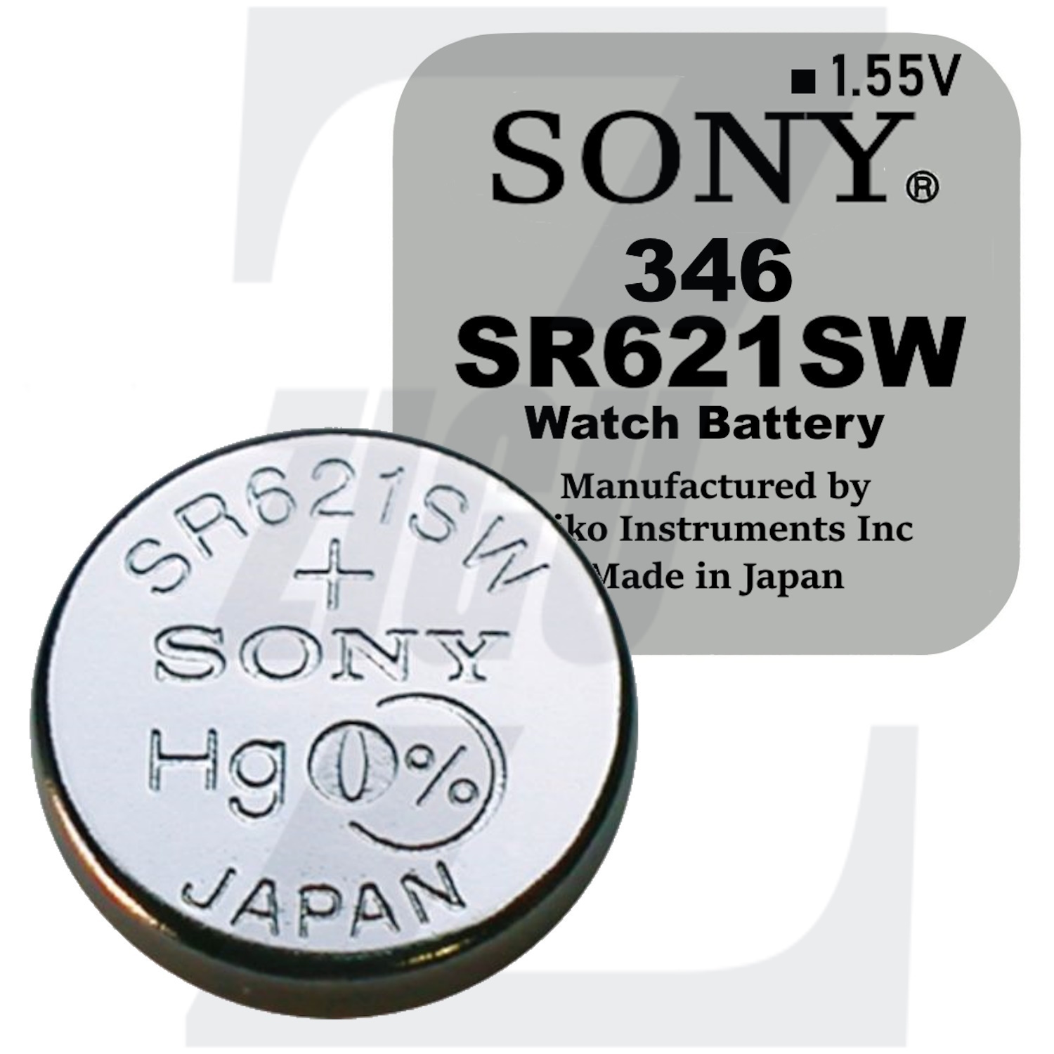 باتری ساعتی SONY SR621SW 364