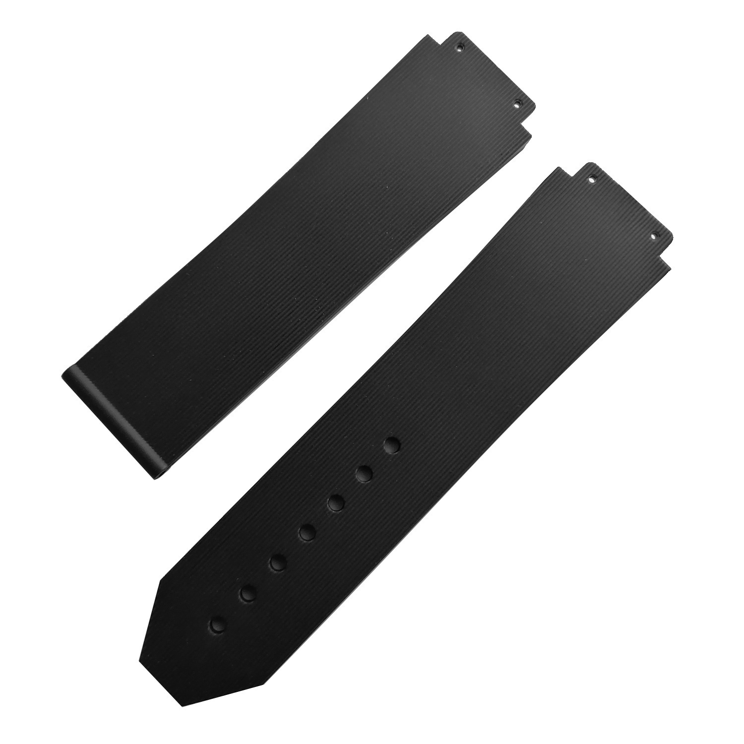  بند ساعت مچی مردانه هابلوت رابر مشکی 19-22 