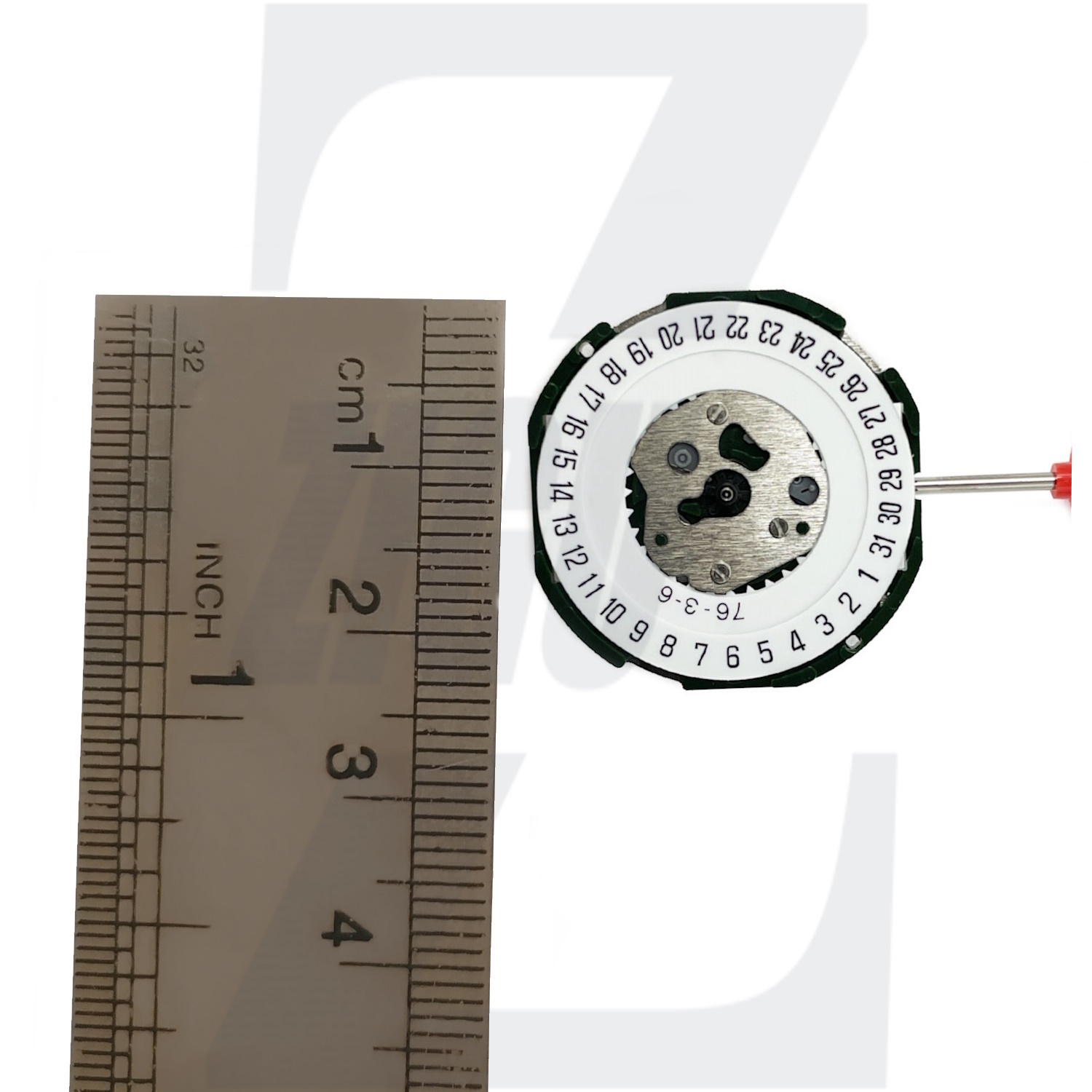 سایز موتور ساعت مچی میوتا 2115-6 MIYOTA