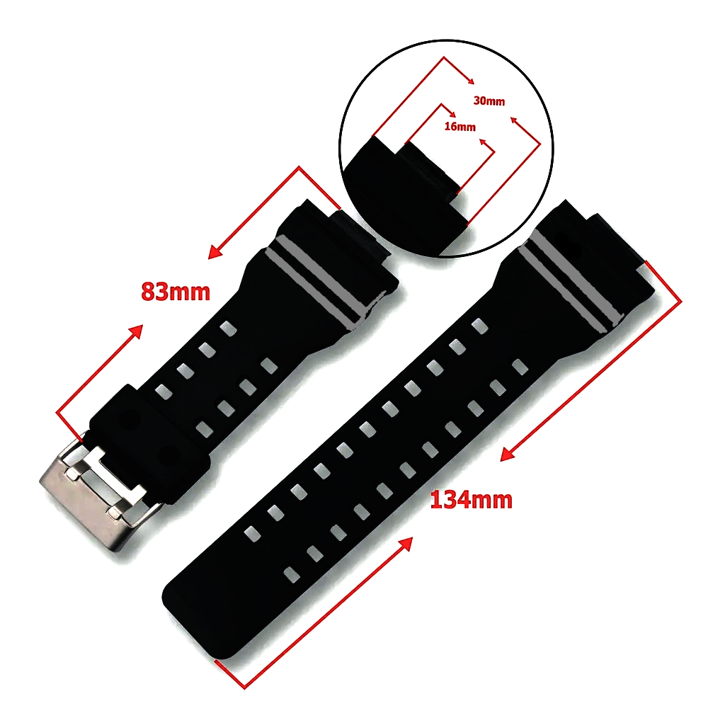 سایز بند ساعت کاسیو اسکمی ساندا و ساعت های اسپرت سبز ارتشی