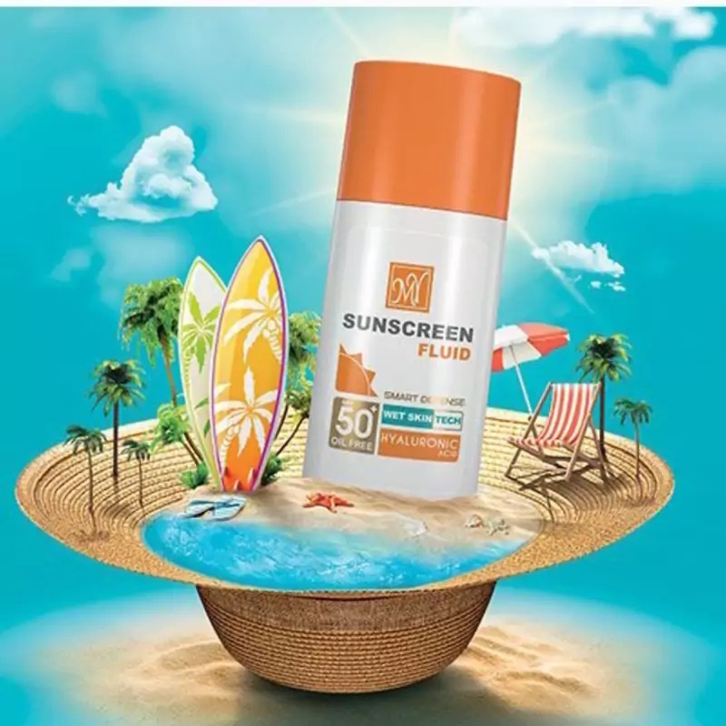 ضد آفتاب فلوئید مای مدل هیالورونیک