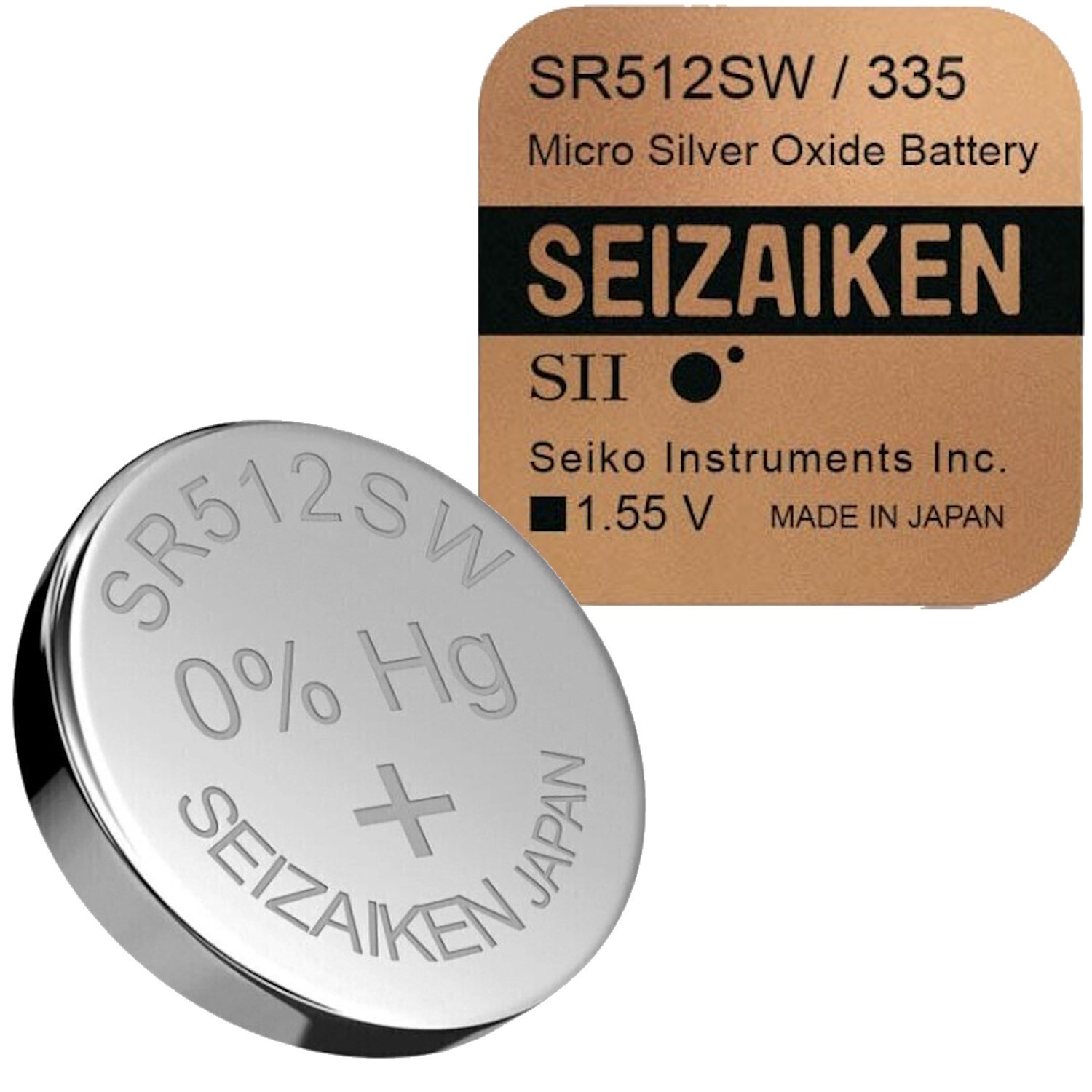 باتری ساعت سیزاکن مدل SR512SW 335