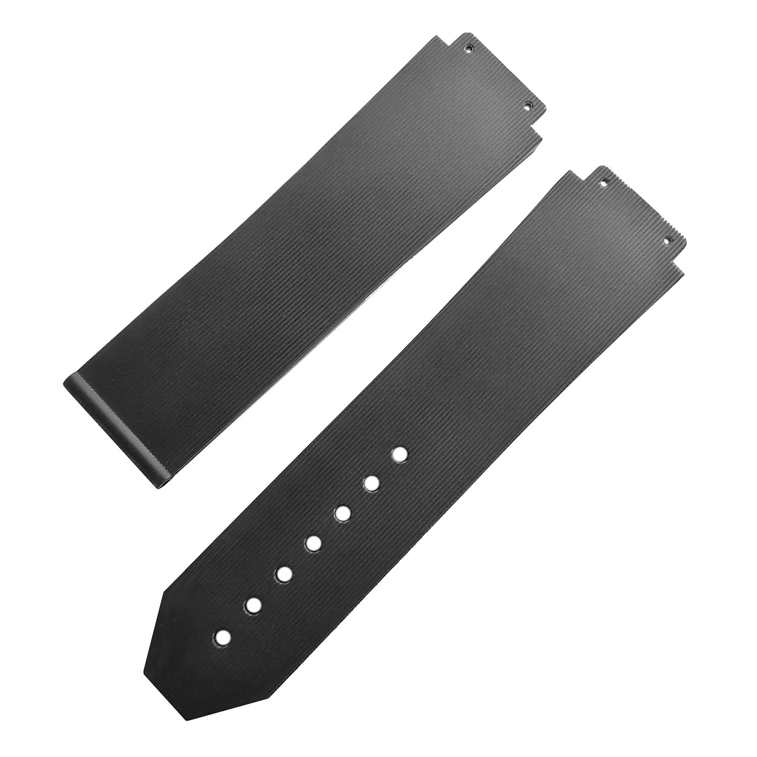  پشت بند ساعت هابلوت مردانه رابر سایز 19-22 مشکی 