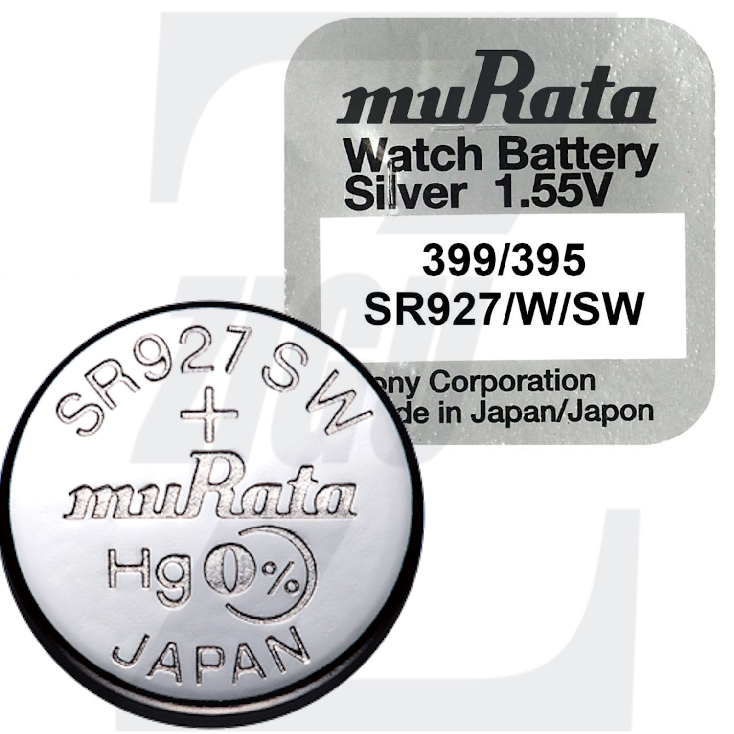 باتری ساعت MURATA مدل SR927/W/SW 395