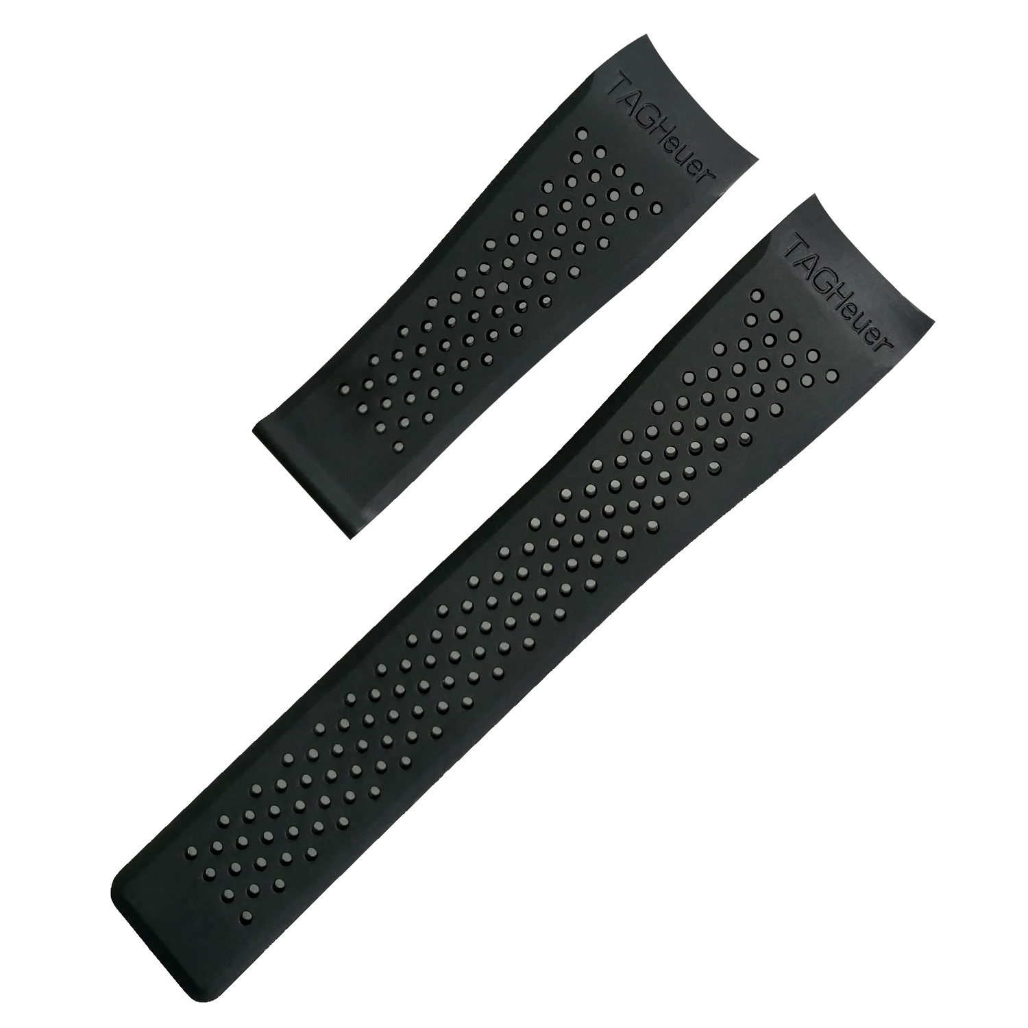 بند رزین ساعت مچی تگ هویر سایز 24 مدل 8521