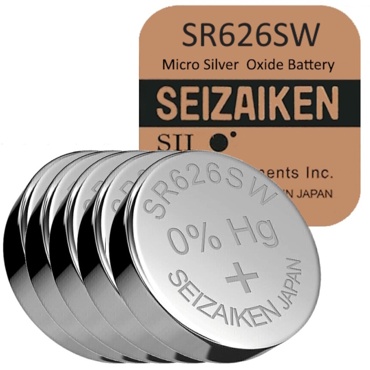 باتری ساعت سیزاکن مدل SR626SW 377 بسته ده عددی