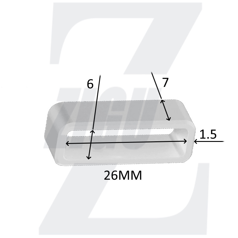  نگهدارنده سیلیکونی بند ساعت مچی 26mm 