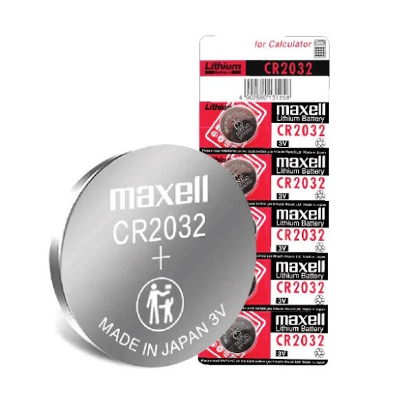  باتری سکه ای مکسل CR2032 MAXELL بسته پنج عددی 