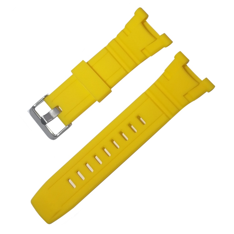 بند ساعت کیو اند کیو اسکمی ساندا کاسیو M124 زرد